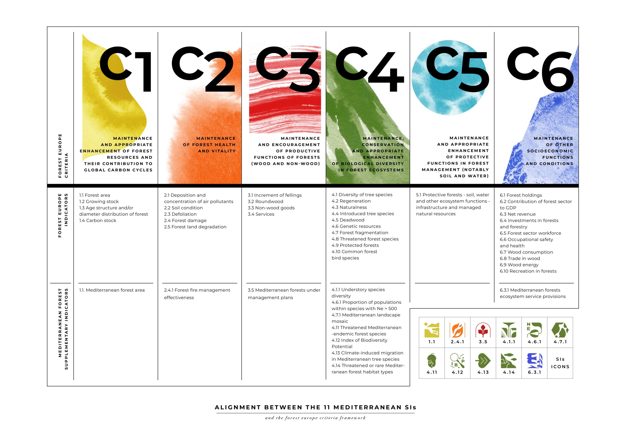 Criteria and Indicators for sustainable forest management